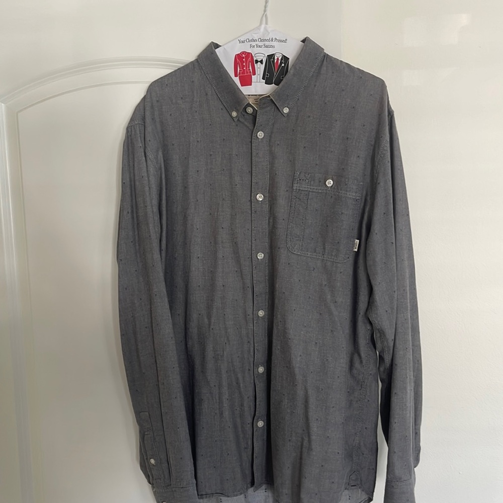Vans casual button down shirt